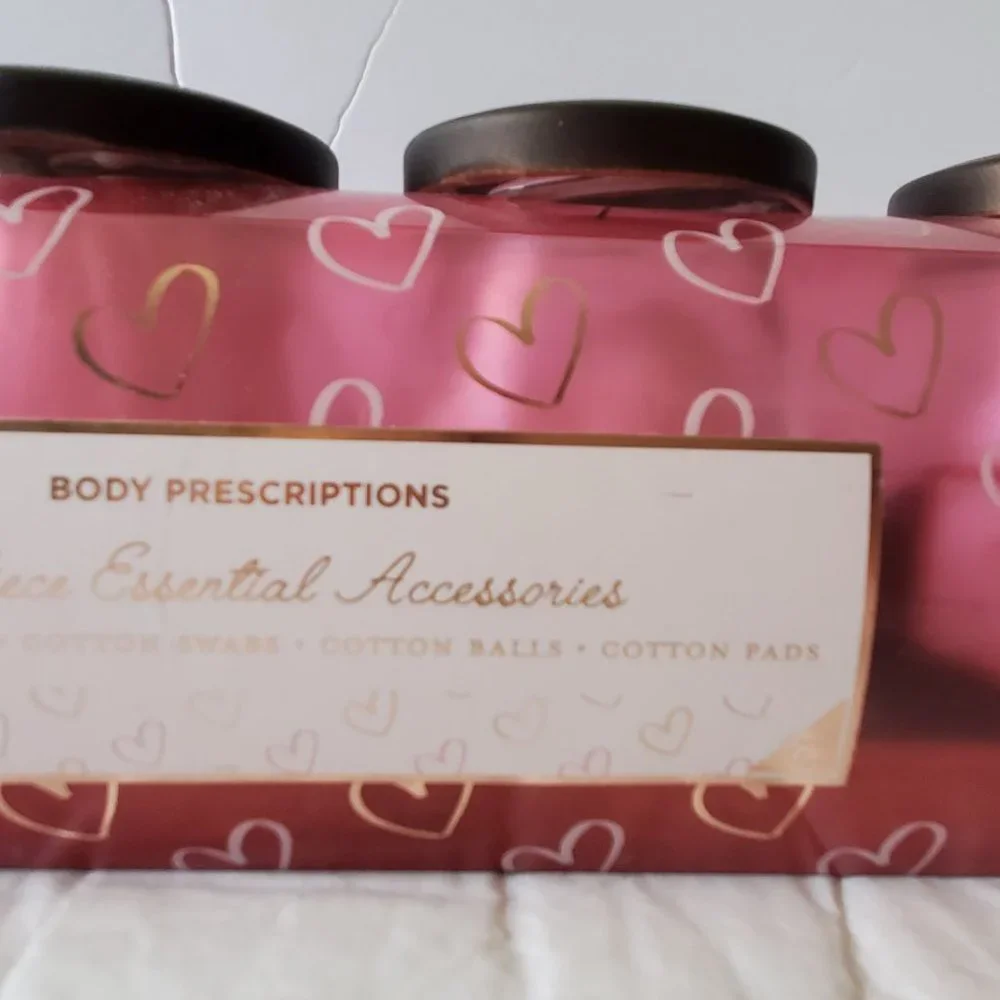 Four Jar Cosmetic Vanity Set